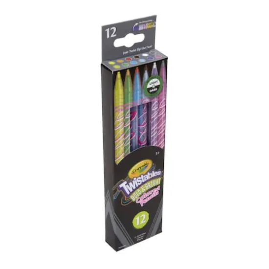 Crayola&reg; Twistables&trade; Bold & Bright Colored Pencils, 12ct. {9}