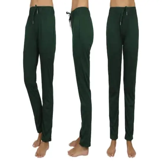 Galaxy by Harvic Women's Loose Fit Classic Lounge Pants Hunter {1}