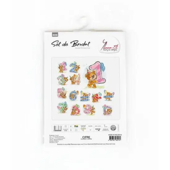Luca-s Numbers Counted Cross Stitch Kit {3}