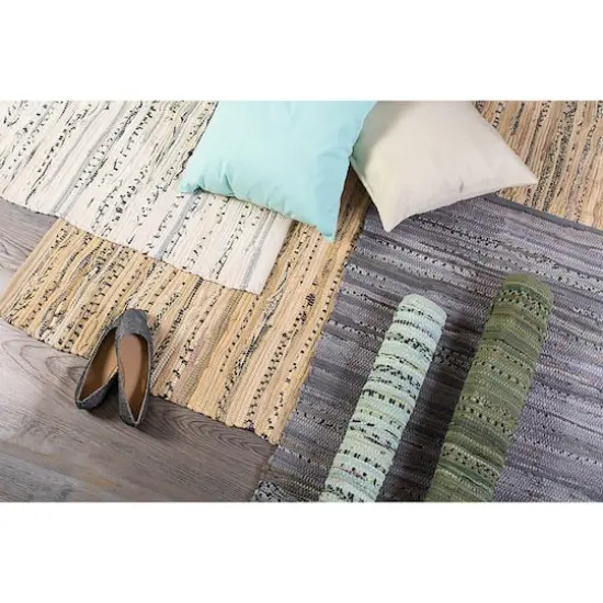 DII&reg; Multi Mint Rag Rug, 20" x 31.5" {4}