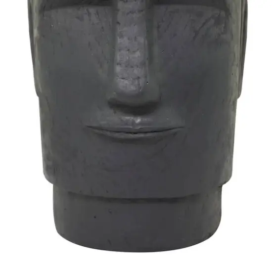 Grey Contemporary Planter, 13" x 14" x 18" {9}