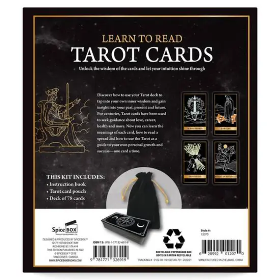 SpiceBox Tarot Cards Gift Box Set {7}