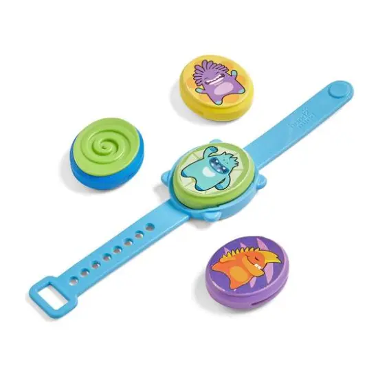 hand2mind Worry Stone Pals Sensory Wristband Set {4}