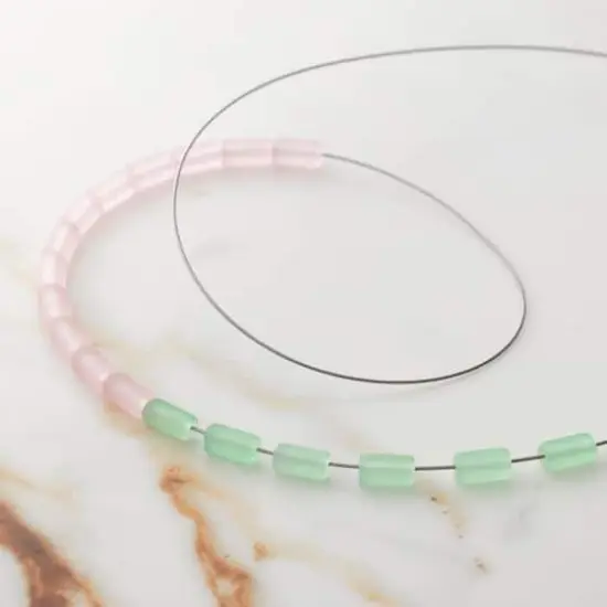 Beadalon&reg; 0.46mm Bright 19 Strand Bead Stringing Wire, 60ft. {3}