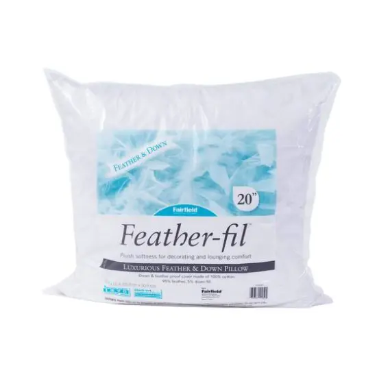 Feather-fil&reg; Luxurious Feather & Down Pillow Insert, 20" x 20" {1}