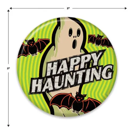 Beistle Vintage Halloween Ghost Button, 6ct. {6}