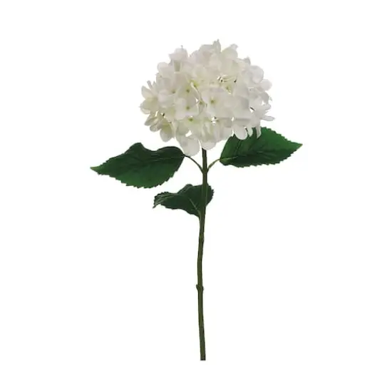 White Hydrangea Spray {1}