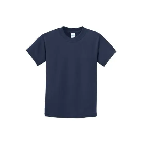 Port & Company&reg; Neutrals Youth Essential T-Shirt Charcoal {2}