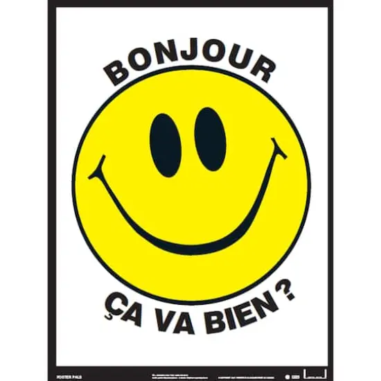 Poster Pals&reg; French Essential Classroom Posters, 7ct. {3}
