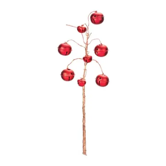 Red Sleigh Bell Spray, 6ct. {3}