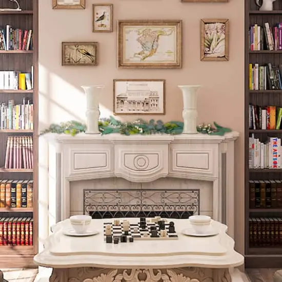 5ft. Green Eucalyptus Spring Garland {3}