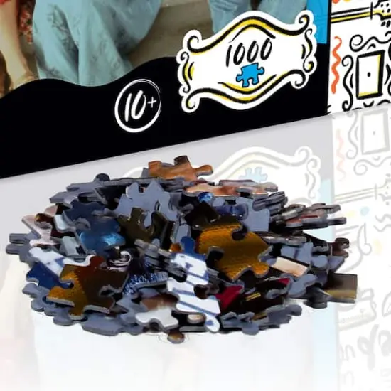 Top Trumps&reg; Friends Stairs 1,000 Piece Jigsaw Puzzle {6}