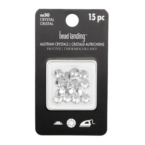 SS30 Round Hotfix Austrian Crystals by Bead Landing&trade;, 15ct. {5}