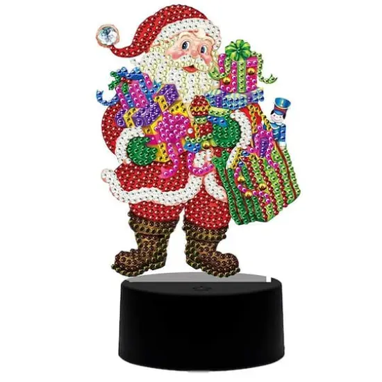 Sparkly Selections Santa Lamp Diamond Art Kit {3}