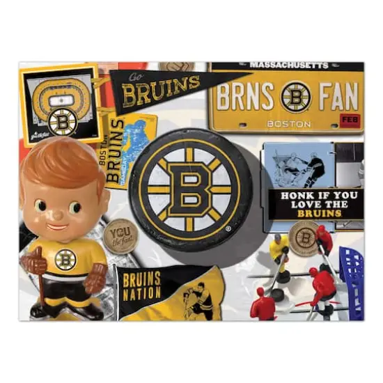 National Hockey League Retro Series 500 Piece Puzzle Boston Bruins {5}