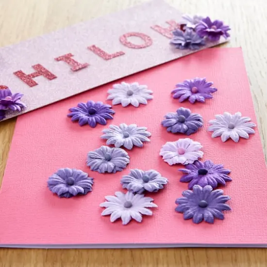 Recollections&trade; Signature Floral Embellishments Heather {4}