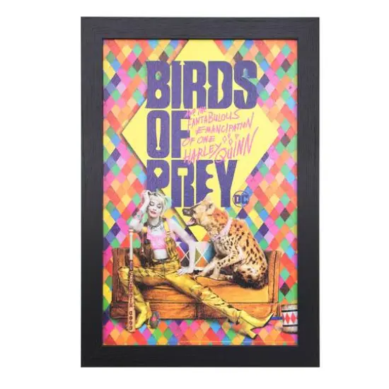 DC Comics&trade; Birds of Prey Harley Quinn Framed Wall Art {6}