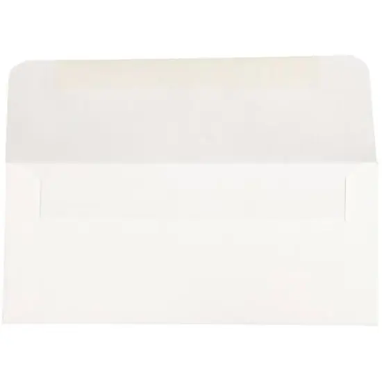 JAM Paper 3" x 6.7" White Booklet Commercial Money Envelopes {3}