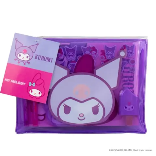 Hello Kitty&reg; Kuromi&trade; Stationery Pouch Set {2}