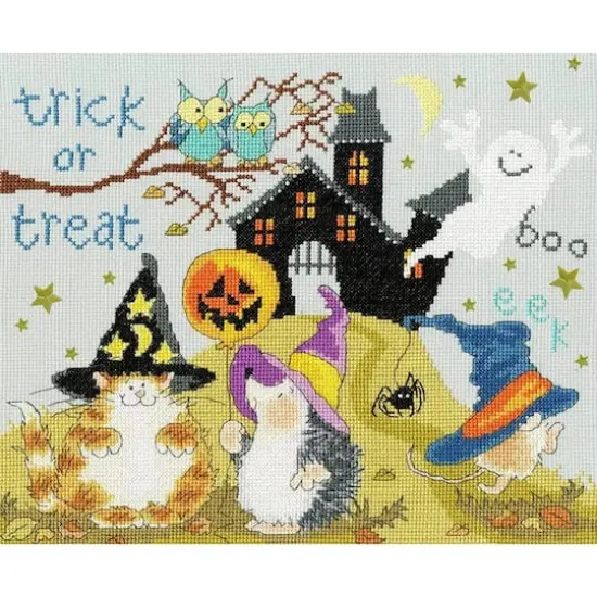 Bothy Threads Trick Or Treat Counted Cross Stitch Kit {1}