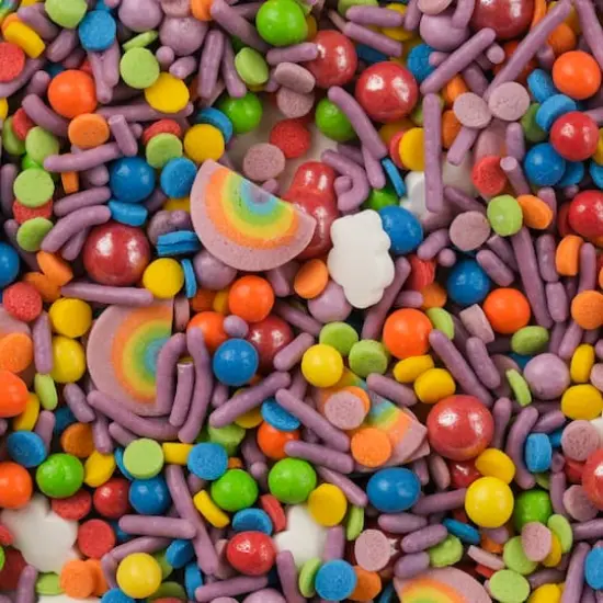 PME Cake Sweet Street&reg; Rainbow Burst Sprinkle Mix {1}