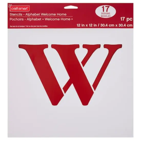 Welcome Home Stencils, 12" x 12" by Craft Smart&reg; {3}
