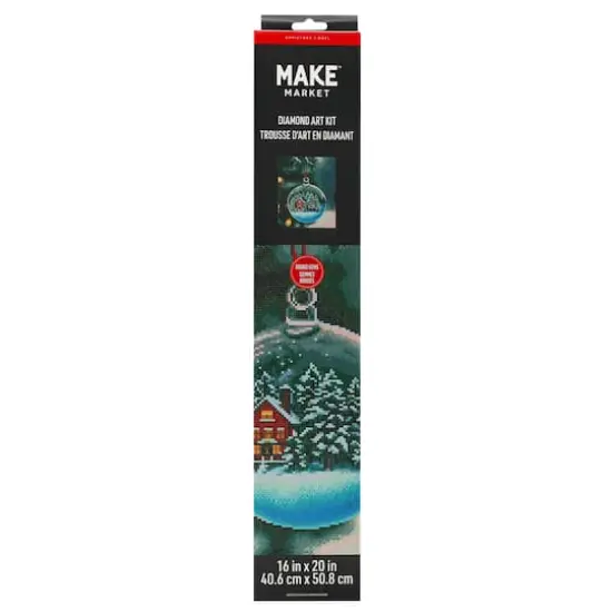 16" x 20" Home Ornament Diamond Art Kit by Make Market&reg; {1}