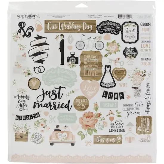 Echo Park&trade; Our Wedding Collection Kit, 12" x 12" {4}