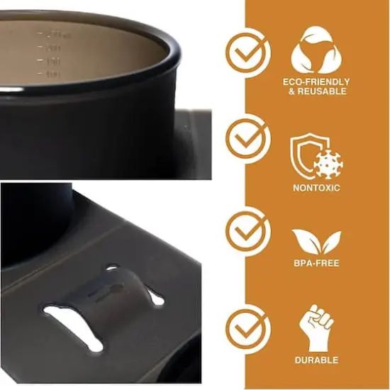 Silipint&reg; 4-Piece Silicone Go Go Bowl Set Smoke {5}