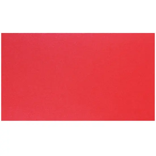 JAM Paper 2" x 3.5" Jupiter Red Stardream Blank Flat Note Cards, 100ct. {1}