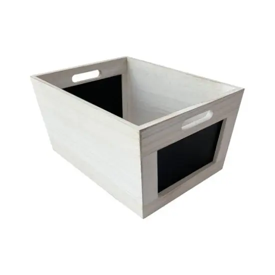 Medium White Crate with Chalkboard by Ashland&reg; {4}