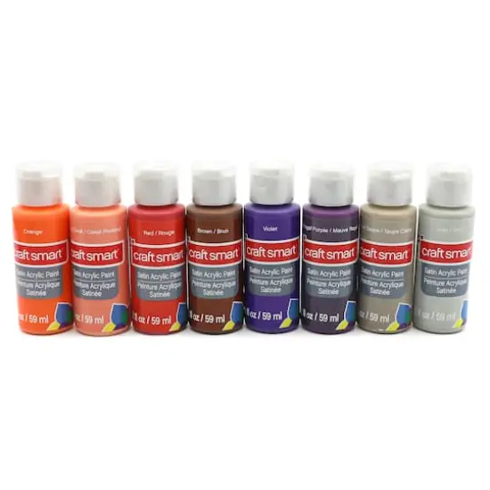 Satin Classic Acrylic Paint Set by Craft Smart&reg; {5}