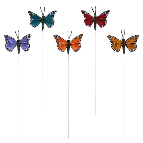 2.5" Multicolor Feather Butterflies, 10ct. by Ashland&reg; {3}