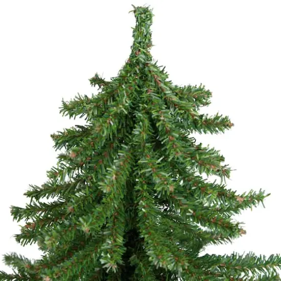 2ft. Unlit Potted Downswept Mini Village Pine Medium Artificial Christmas Tree {10}