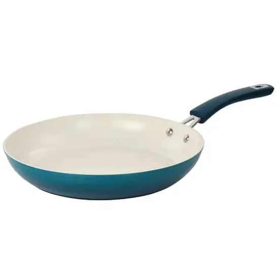 Oster Corbett 12'' Blue Nonstick Aluminum Frying Pan {1}