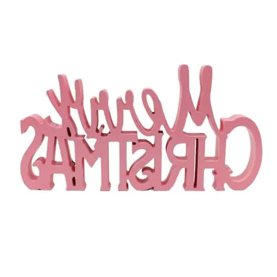 14" Die-Cut Merry Christmas Tabletop D&eacute;cor by Ashland&reg; {4}