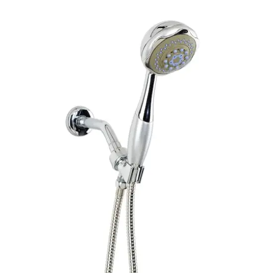 Bath Bliss 4 Function Shower Head & Cord Set {1}