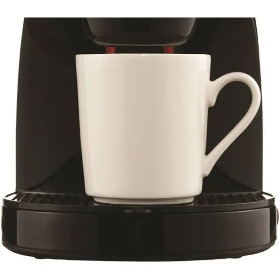 Brentwood White Single-Serve Coffee Maker with Porcelain Mug {9}