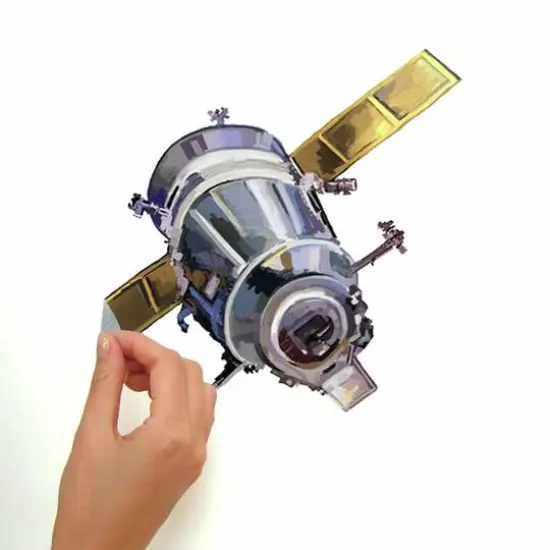 RoomMates Space Travel Peel & Stick Wall Decals {4}