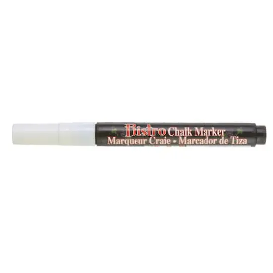 Marvy&reg; Uchida Bistro Fine Point Chalk Marker White {1}