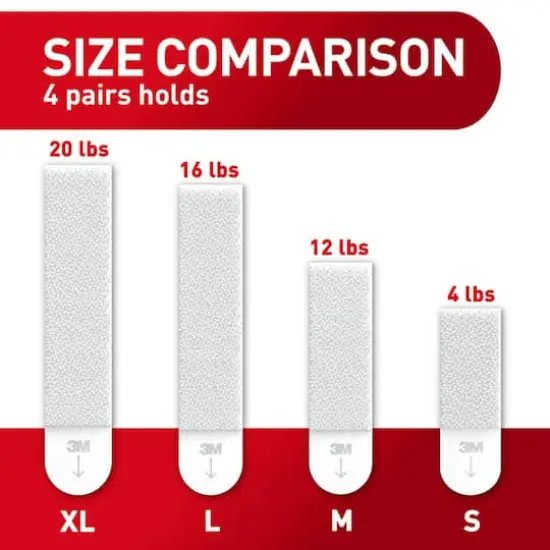 3M Command&trade; X-Large Picture Hanging Strips {6}