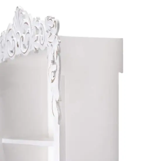 American Art Decor Balos Carved Wall Shelves - 18" x 28" x 6" {6}