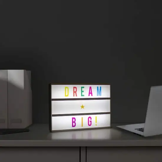 12" LED Numbers & Letters Cinema Light Box {3}