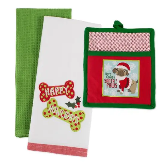 DII&reg; Christmas Pup Kitchen Gift Set {1}