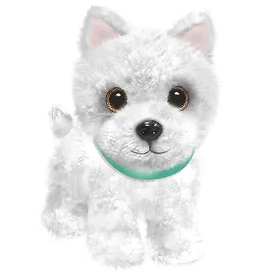 First and Main Wuffles 7" Westie Plush Dog {1}