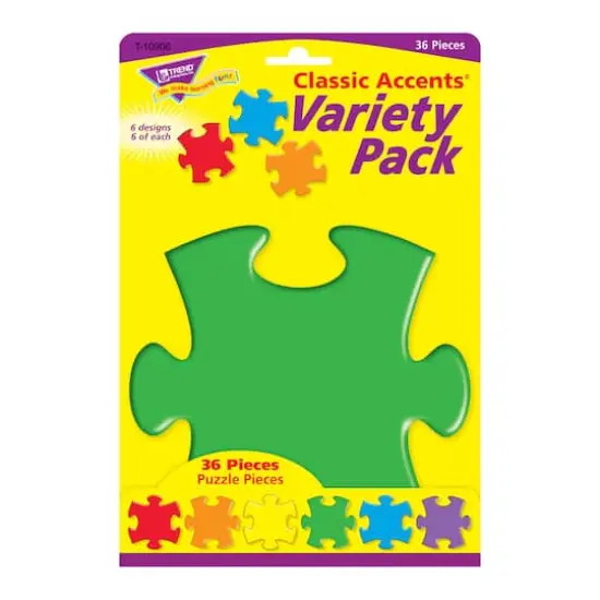 Classic Accents&reg; Puzzle Pieces Variety Pack {3}