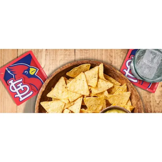 MLB 3D Logo Series Coasters, 2ct. StLouis Cardinals {4}