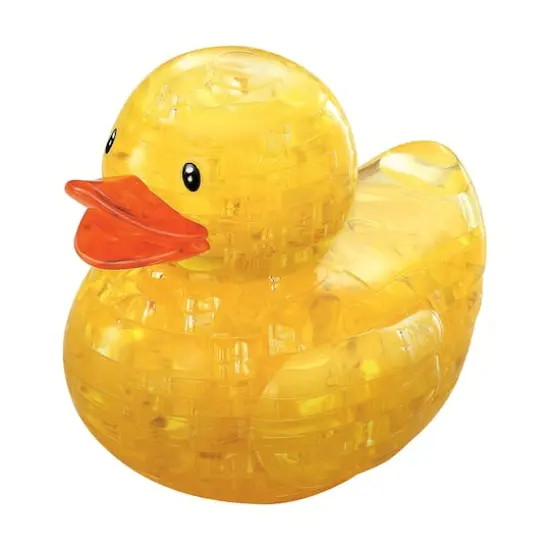 Original 3D Crystal Puzzle&trade; Rubber Duck 43 Piece Puzzle {1}