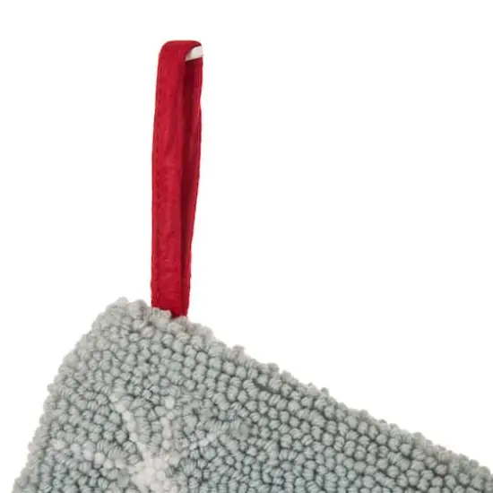 Glitzhome&reg; 19" Fox Hooked Stocking {7}