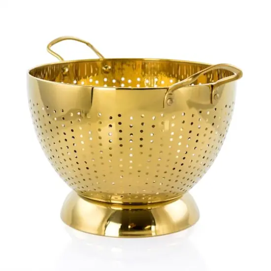 Gibson Home Gold 5-Quart Colander {7}